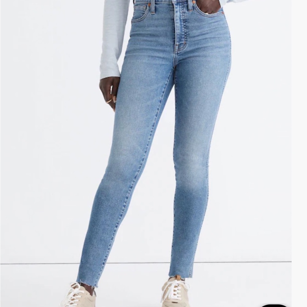 Madewell Curvy High Rise Skinny Jeans
